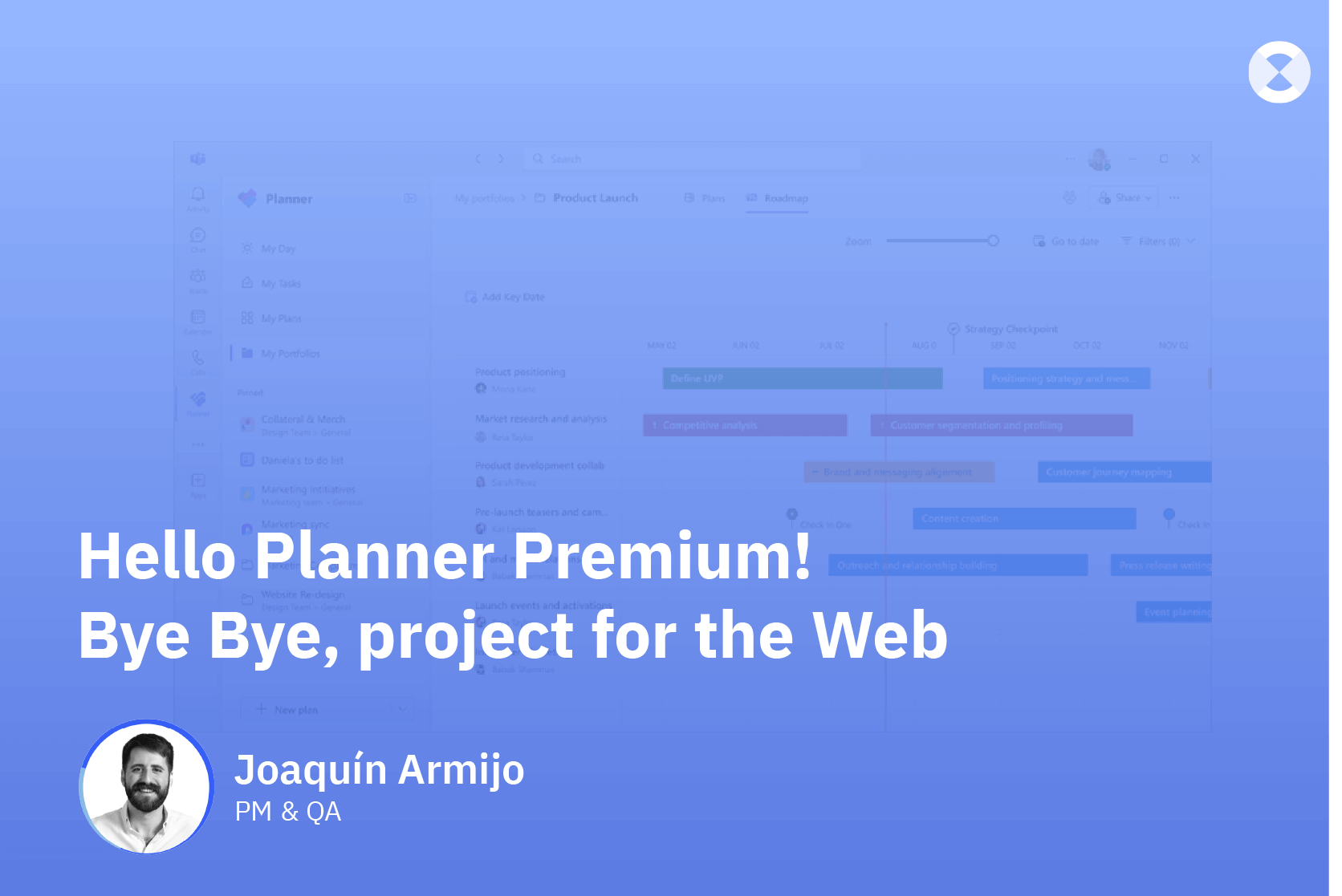 Project for the Web es ahora Planner Premium: así es el cambio
