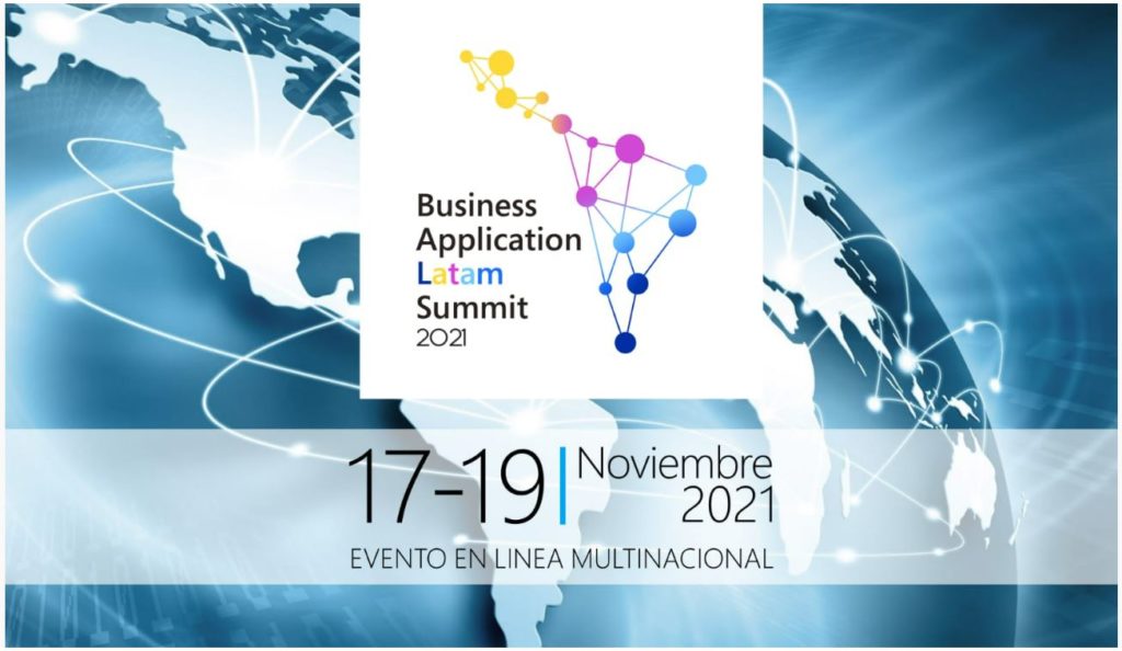 Cartel del evento Bizz Apps Latam Summit del año 2021, del 17 al 19 de noviembre