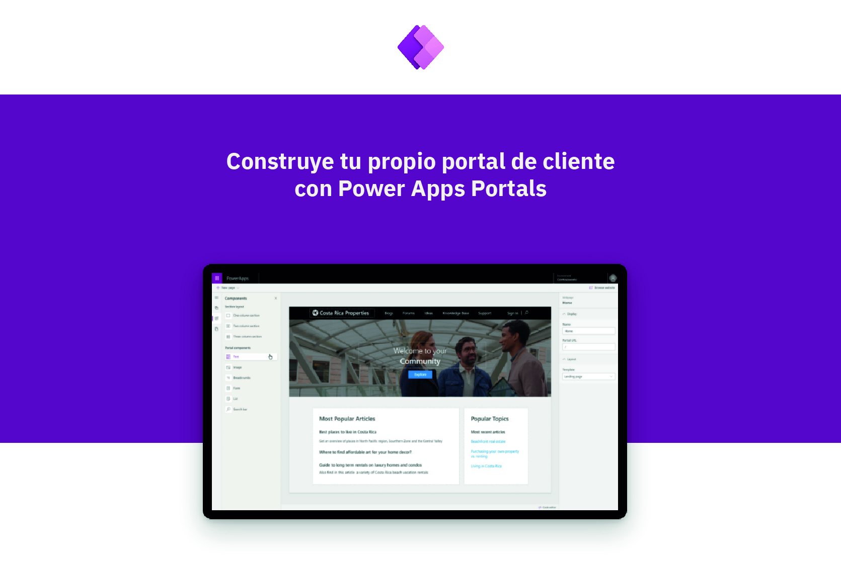 Construye tu propio Portal de Cliente con Power Apps Portals