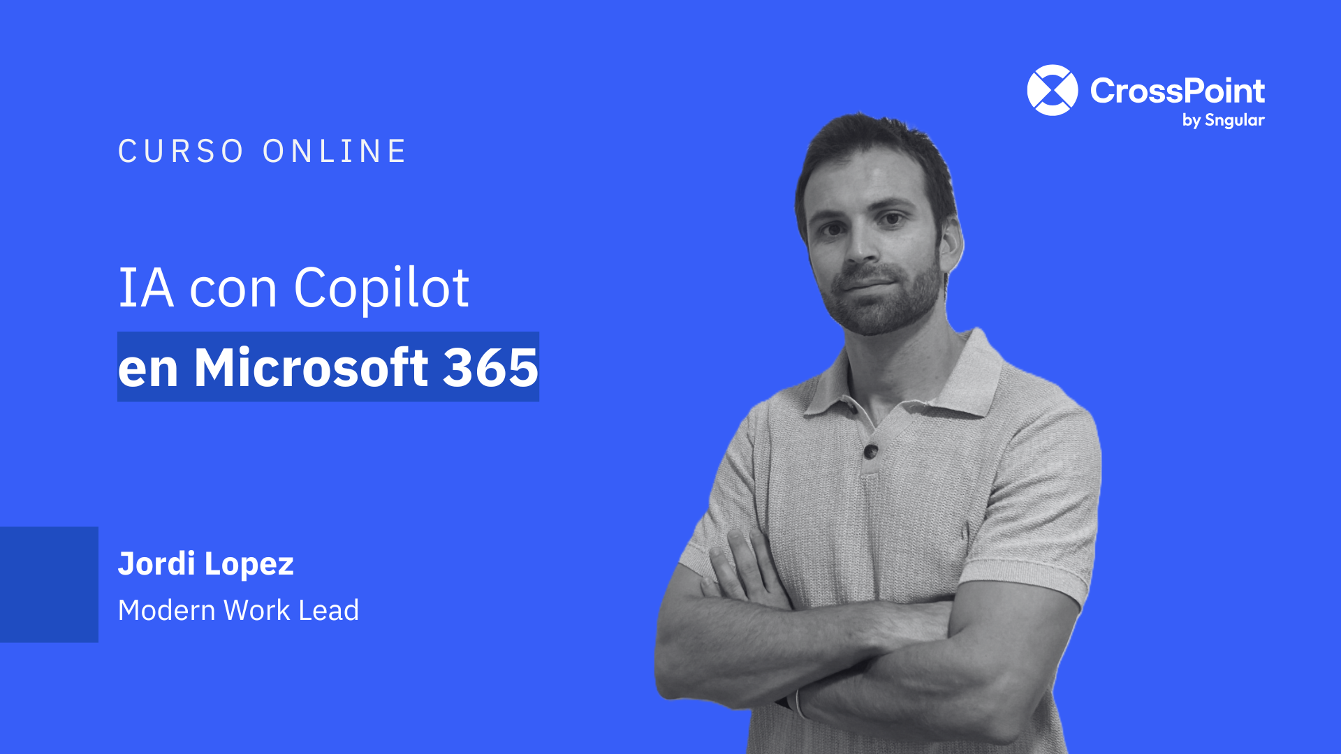 Curso online de IA con Copilot en Microsoft 365 - CrossPoint
