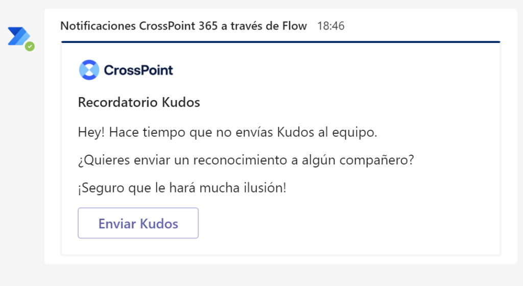 Flow Kudos reconocimiento