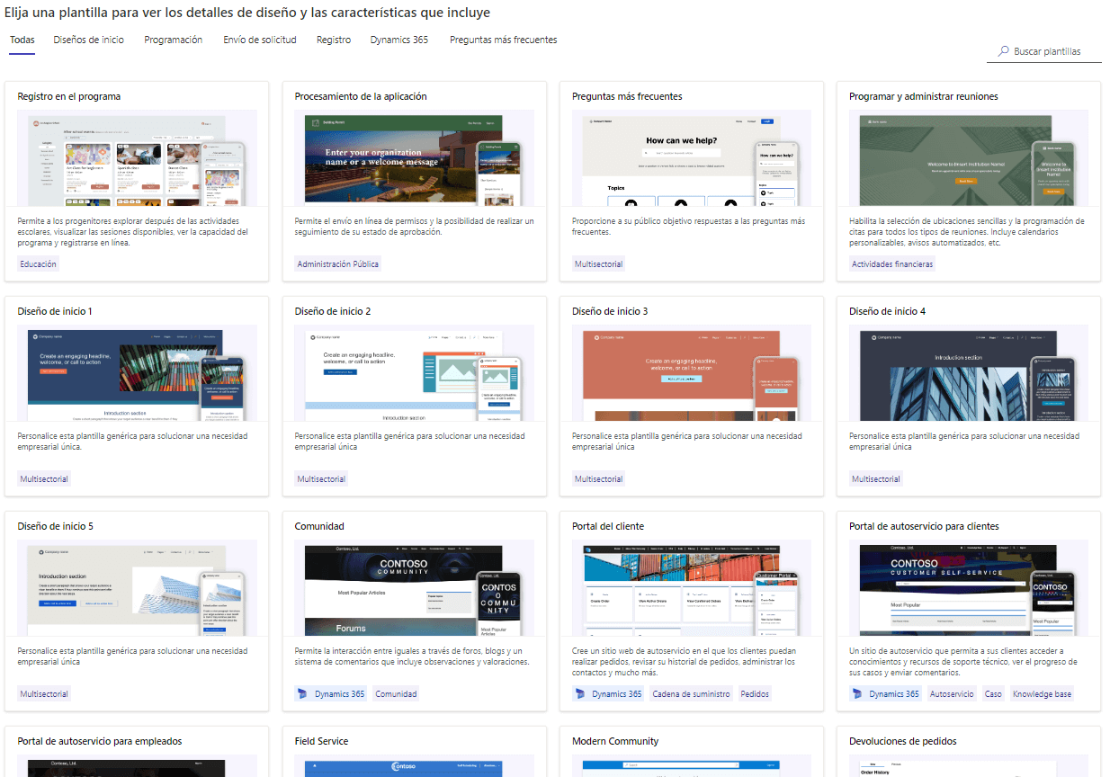 Biblioteca de estilos de Power Pages