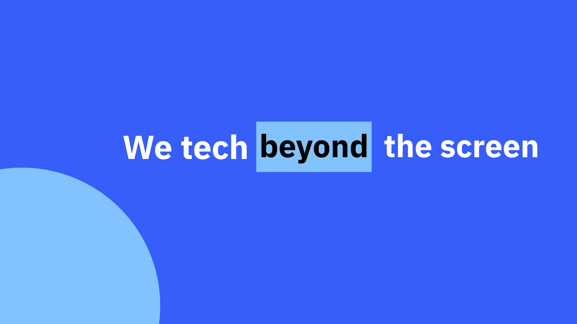 Beyond The Computer Screen We tech beyond the screen: Microsoft Fabric y Power Platform