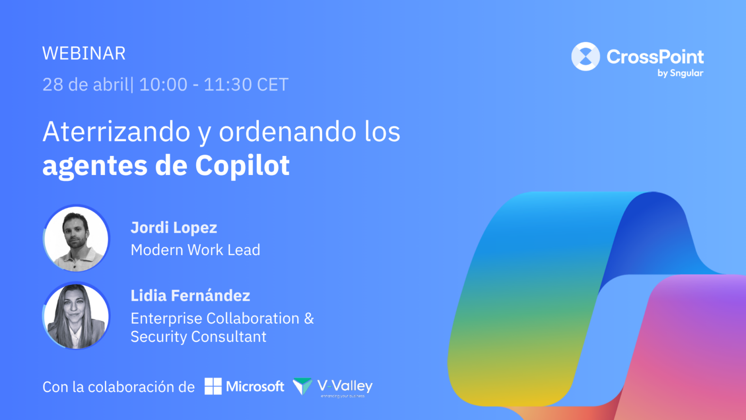 Webinar: Aterrizando y ordenando los agentes de Microsoft Copilot