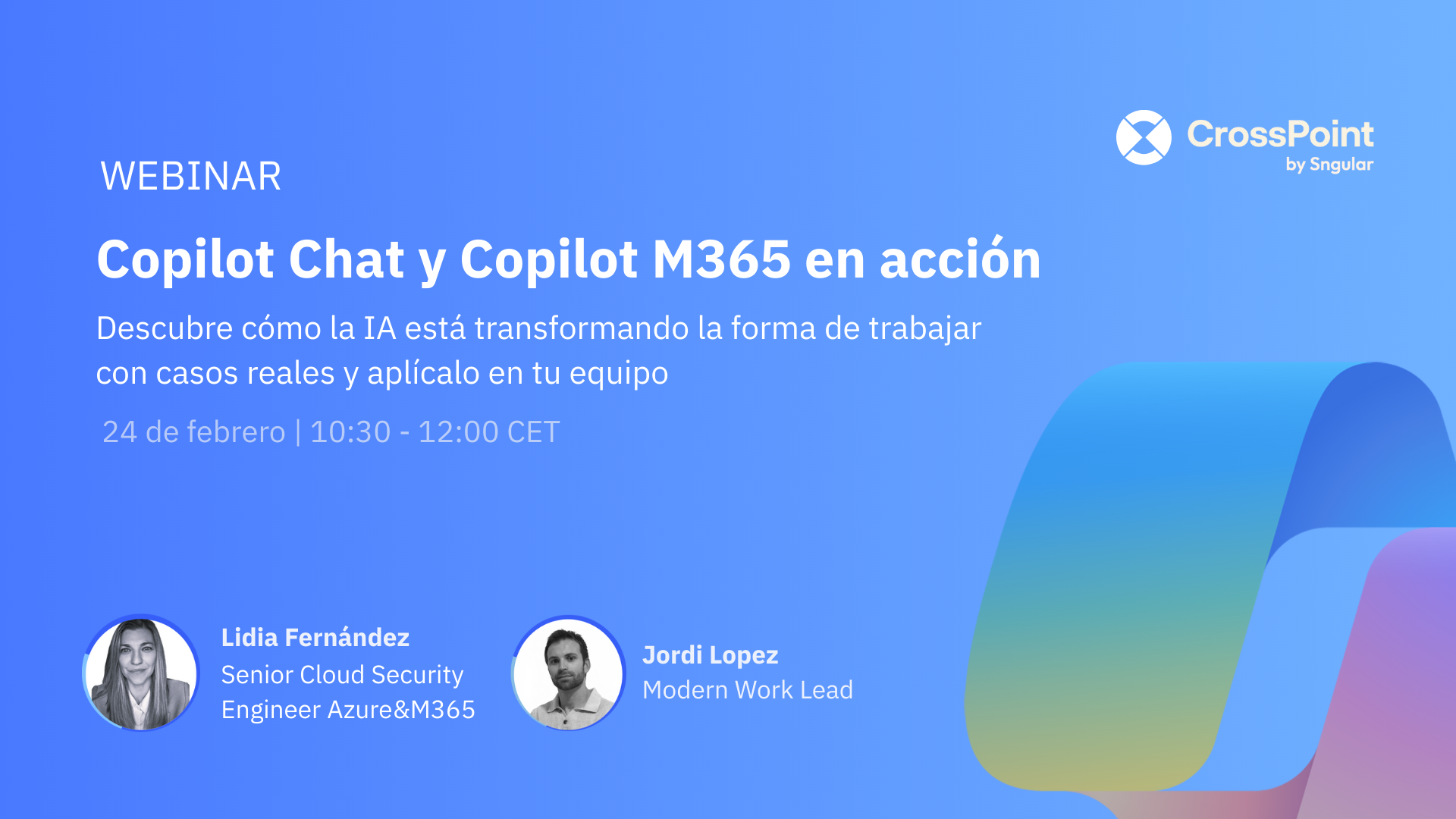 Webinar | Copilot Chat y Copilot M365 en acción